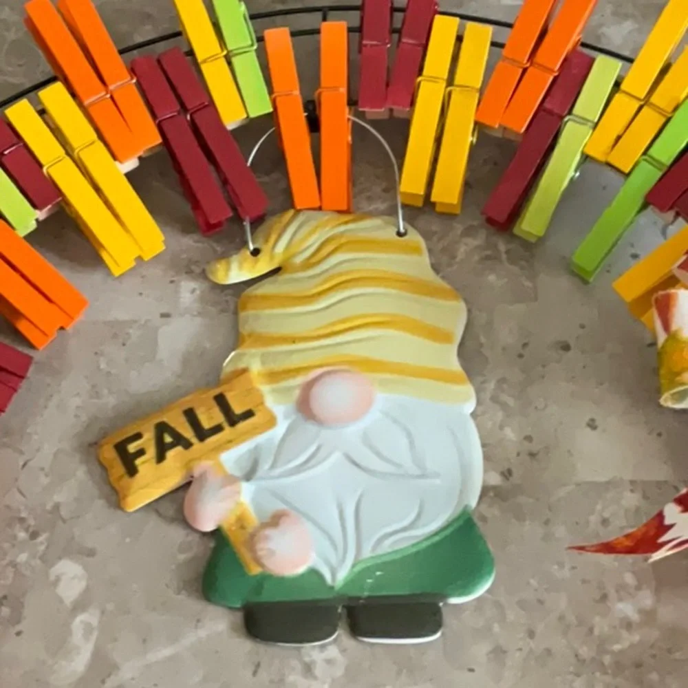 Handcrafted 18” FALL Wreath